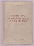 V.V. Kondasevski - Controlul automat al dimensiunilor pieselor in cursul prelucrarilor