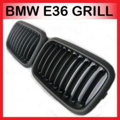 Grila Grile Fata Nas Bmw E36 Coupe Limo Touring Compact M3 Negre Negru Mat Pret Promotional 170 Ron foto