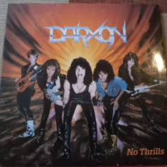 DARXON NO THRILLS 1987 disc vinyl lp muzica heavy metal hard rock Energy rec. NM