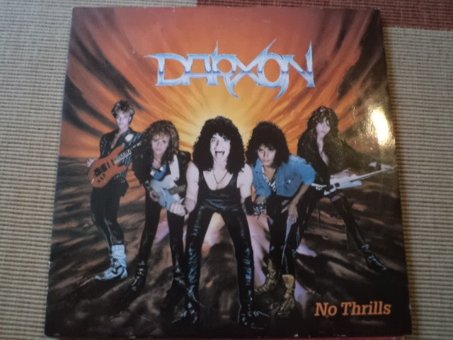 DARXON NO THRILLS 1987 disc vinyl lp muzica heavy metal hard rock Energy rec. NM