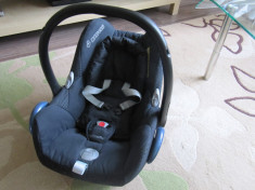 Scaun auto Maxi Cosi Cabriofix Grupa 0+ (nastere pana la 12 kg), stare foarte buna, culoarea neagra foto