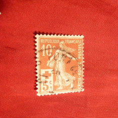 Serie- Cruce Rosie 1914 Franta ,1val.stamp.