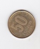 bnk mnd Argentina 50 centavos 2009