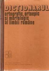 Dictionarul ortografic,ortoepic si morfologic al limbii romane foto