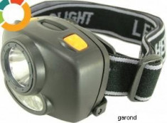 Lanterna fixare pe cap, cu 1 LED 3W/3406 foto