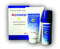 ACNISTAT - sampon + lotiune antiseboreica, anti cadere par foto