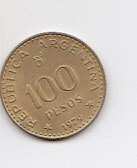 bnk mnd Argentina 100 pesos 1979 foto