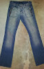 Blugi originali de la Spoon Jeans, bumbac, ca noi, marimea S (3 USA), Drepti, Lungi