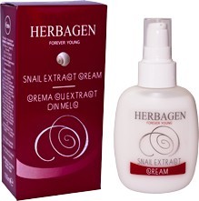 Crema cu extract din melc 100 ml Herbagen by Genmar (SNAIL EXTRACT CREAM-Forever Young) foto