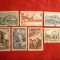 Serie- Monumente-Ocupatii 1938 Franta , 7 val. stamp.
