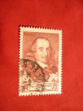 *Serie 100 Ani Cidul -Corneille 1937 Franta ,1 val.stamp., Stampilat