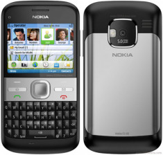 Nokia E5 - cu folie foto