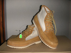 Ghete barbat TIMBERLAND Abington originale noi piele + woolrich 41.5 si 42.5 ! foto