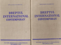 Dreptul international contemporan*2 vol. foto