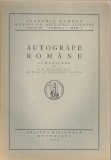 I. C. Negruzzi - Autografe Romane - 1923