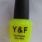 Lac de unghii fosforescent, oja glow in the dark, neon verde deschis