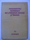 Personalitati romanesti ale stiintelor naturii si tehnicii