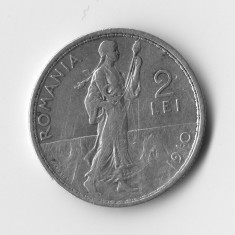 Moneda Argint 2 Lei - 1910 foto
