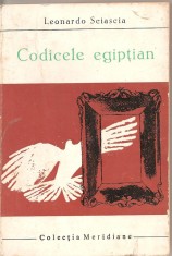 (C1906) CODICELE EGIPTIAN, LEONARDO SCIASCIA, EDITURA PENTRU LITERATURA UNIVERSALA, BUCURESTI, 1966, CODICELE EGIPTEAN foto