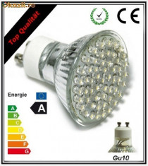Spoturi cu LED - Spot cu LED - Promotie - 5 X Bec 54 LED-uri Marca lux.pro Germany Gu10 230V - Becuri cu LED-uri foto