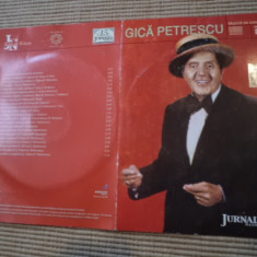 Gica Petrescu cd disc selectii muzica usoara slagare colectia jurnalul national