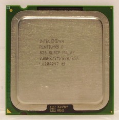 Procesor Intel Pentium D 820 Dual-core socket 775 SL8CP foto