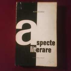 Matei Calinescu Aspecte literare, editie princeps