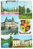 Carte postala(ilustrata)-SIGHETUL MARMATIEI-colaj, Circulata, Printata