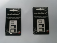 ADAPTOR SIM Asus PadFone 2 PACHETUL ARE 3 ADAPTOARE 1.micro sim LA sim normal 2.nano sim LA micro sim 3.nanosim LA sim normal foto