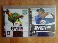 Vand 2 jocuri ps3 cu TIGER WOODS PGA TOUR 2007 + 2009 pentru Playstation 3 foto