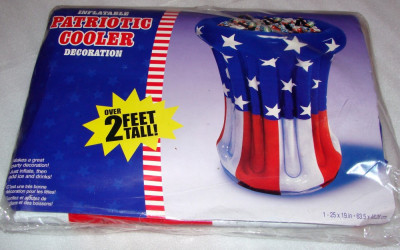 PATRIOTIC COOLER-RACITOR MADE IN U.S.A. foto