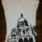 SH: Tricou alb din bumbac de la Undiz, marimea S