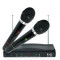 Set 2 Microfoane Wireless AT-306 unitate receptie microfone fara fir pt Karaoke/petreceri/party . Kit microfoane microfon wireless TRANSPORT GRATIS