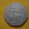 Bani vechi - Moneda 50 FIFTY PENCE - din anul 1982 - D.G.REG.F.D. ELIZABETH II
