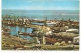 Carte postala(ilustrata)-CONSTANTA-vedere din port, Necirculata, Printata