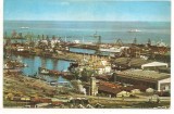 carte postala(ilustrata)-CONSTANTA-vedere din port