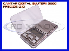 CANTAR ELECTRONIC DIGITAL PRECIZIE 0.1g MAX 500g - BIJUTERII, MEDICAMENTE foto