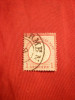 Timbru 1 Gr. rosu 1872 ,scut mare ,Germania , stamp.