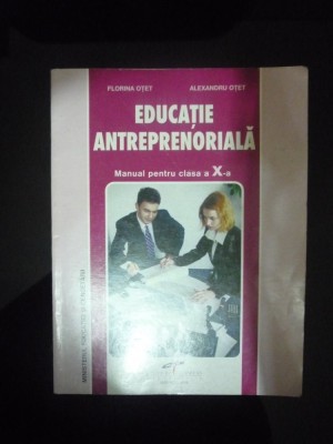 Educatie Antreprenoriala Manual Pentru Clasa A X A Editura Cd