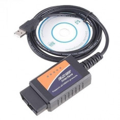 Interfata diagnoza ELM327 ELM 327 OBDII OBD2 CAN-BUS Scaner ULTIMA VERSIUNE !!! compatibila 1996 - 2012 ! foto