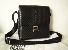 MONT BLANC montblanc geanta PIELE borseta de umar stil postas genti borsete BS140 foto