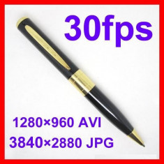 Pix Spion Spy Pen CAMERA FOTO 1280x1024 si VIDEO HD 720P Ultimul Model BPR6 + WEBCAM WEB CAM - Filmare HD !!! foto