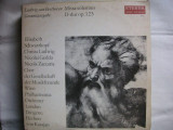 Beethoven - Missa Solemnis- 2 discuri ( Philharmonia Orchester London, dirijor Herbert von Karajan ) - VINIL, Clasica