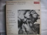 Beethoven - Missa Solemnis- 2 discuri ( Philharmonia Orchester London, dirijor Herbert von Karajan ) - VINIL