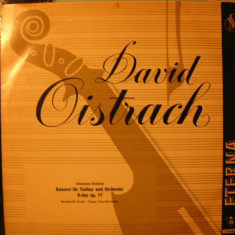 Brahms - Concert pentru vioara si orchestra op. 77 ( solist David Oistrach ) - VINIL