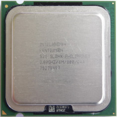 Proceosr Intel Pentium 4 Socket 775 Processor 521 1M Cache, 2.80 GHz + Garantie foto