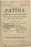 PATIMA - revista pentru lupta impotriva alcoolismului, editie 1926,Iasi