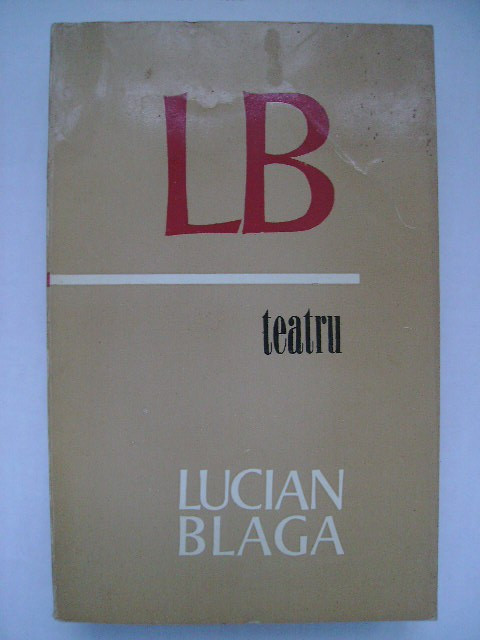 Lucian Blaga - Teatru, 1971