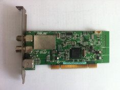 Asus Analog Tv Tuner Card Pci - Fara Accesorii foto