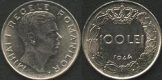 Moneda argint Regele Mihai 1943 foto